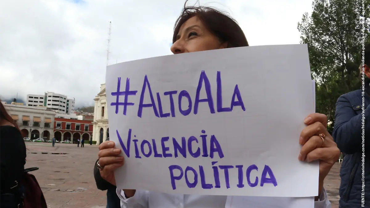 Alto a la violencia política